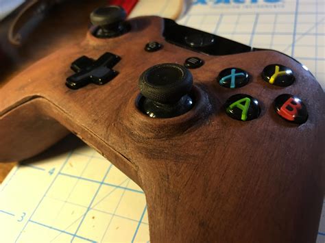 A 3D-Printed Xbox One Controller, Made Of Wood | Kotaku Australia