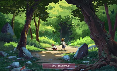 ArtStation - Pokemon forest