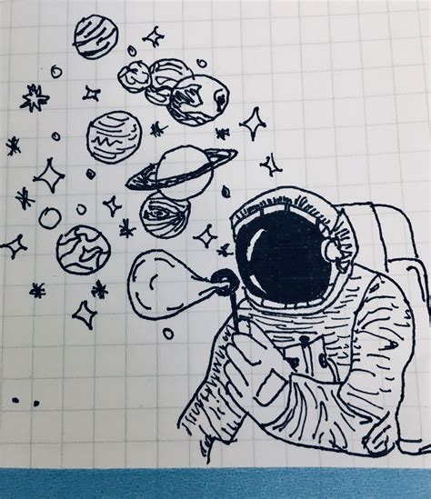 √ Tumblr Space Doodles