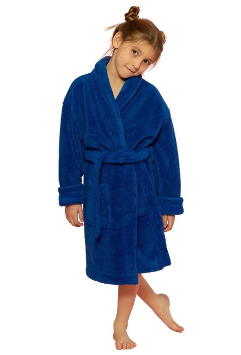 Kids Robe 100% Microfleece for Girls. Soft & Cozy Plush Bathrobe - Walmart.com