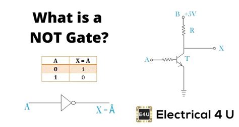 Circuit Diagram Of Not Gate Using Transistor - Circuit Diagram