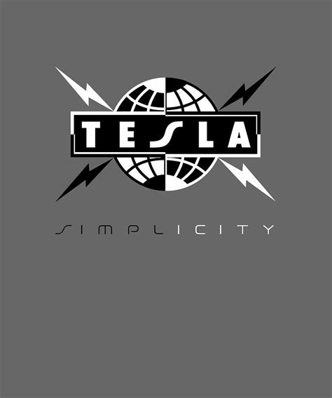 Tesla Band Logo Classic hipster Painting by Walker Cook | Fine Art America