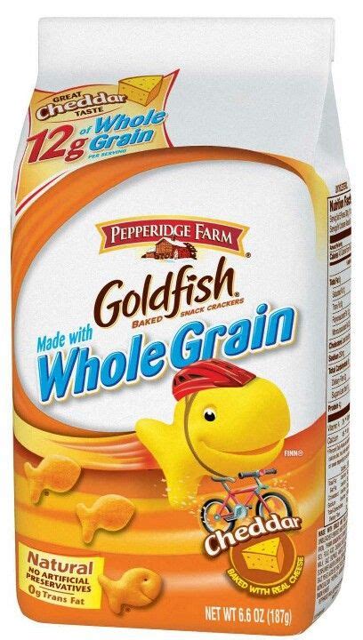 Pepperidge Farm Whole Grain Goldfish | Pepperidge farms, Pepperidge farm goldfish, Whole grain