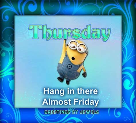 Thursday Minion Quote Pictures, Photos, and Images for Facebook, Tumblr, Pinterest, and Twitter