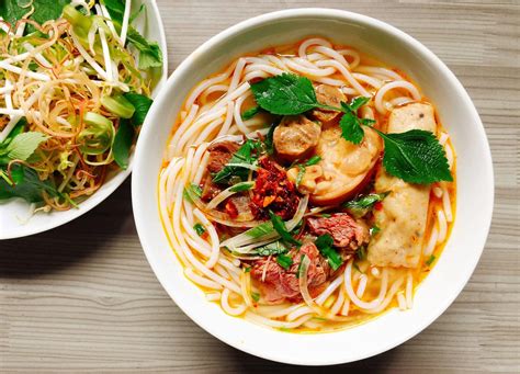 Noodles With Meat And Mint On Top · Free Stock Photo