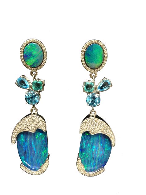 Colette Opal Earrings! | Opal jewelry, Opal earrings, Beautiful jewelry