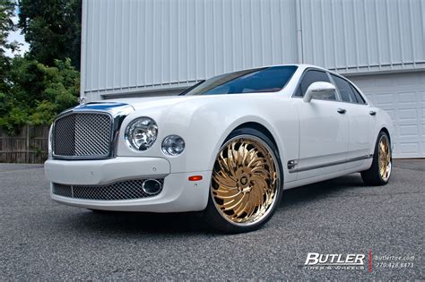 Bentley Mulsanne with 24in Savini Diamond Prali Wheels exclusively from ...