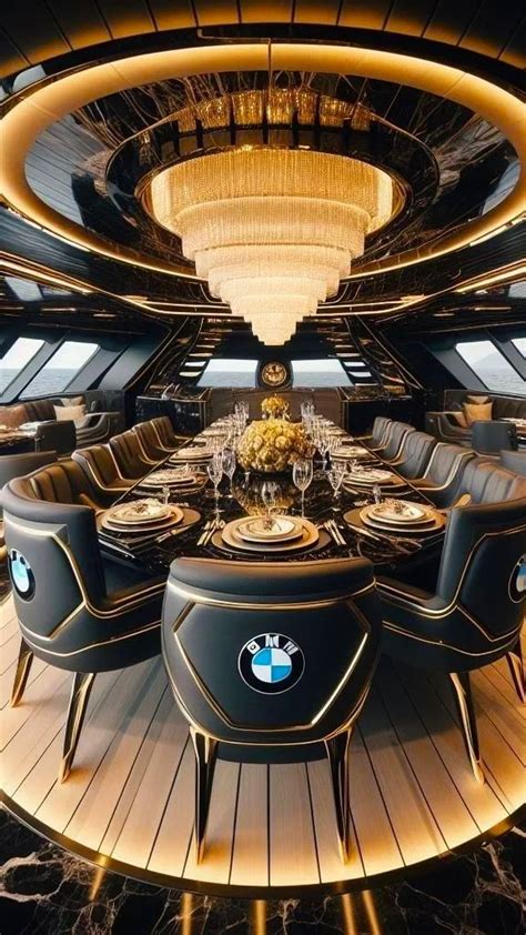 Luxury Super Yacht - BMW Style Kitchen Design | Modèle vaisseau spatial ...