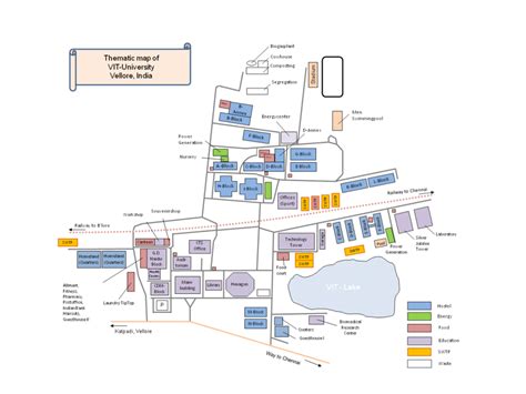 Thematic Map of gated community of VIT-Campus, Vellore (India) [4] | Download Scientific Diagram