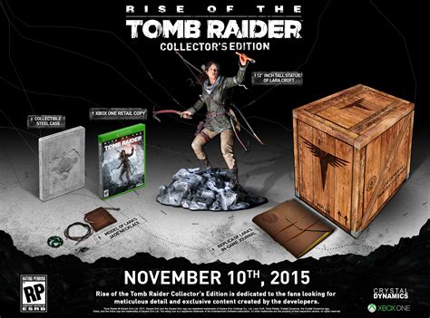 Rise of the Tomb Raider Xbox One Collector's Edition will run you $150 ...