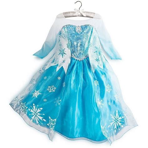 Summer style Baby Girls Dresses Princess Fever anna elsa dress Cosplay costume Kids cartoon girl ...