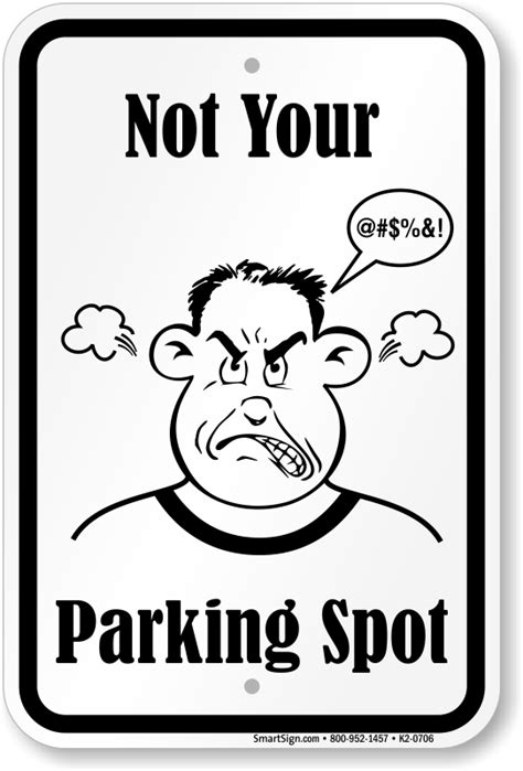 Funny Garage Signs | Parking Lot Puzzlers Signs