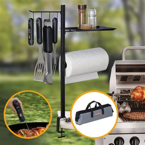 Deluxe BBQ Set: Instant Read Thermometer + BBQ Tools