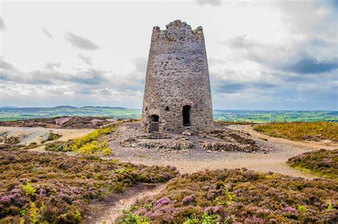 The ruins of the wind mill - Mynydd Parys The Copper Mountain - Amlwch ...