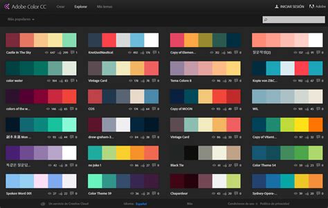 20 mejores generadores de paletas de colores y galerías para diseñadores - Nativos Digitales