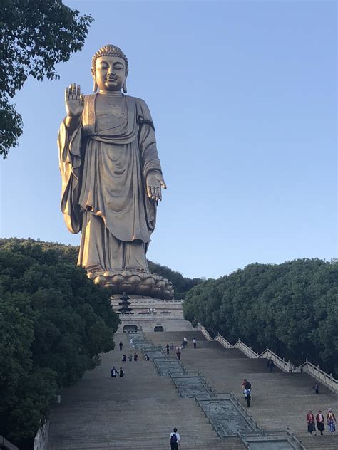 Lingshan Grand Buddha in Wuxi, China. Over 80m tall! : r/Buddhism