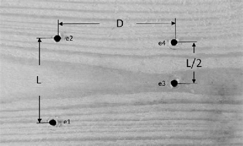 Arrangement of measuring electrodes on the examined specimen. All... | Download Scientific Diagram