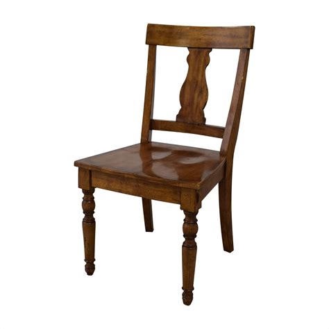 78% OFF - Pottery Barn Pottery Barn Harvest Dining Side Chairs / Chairs