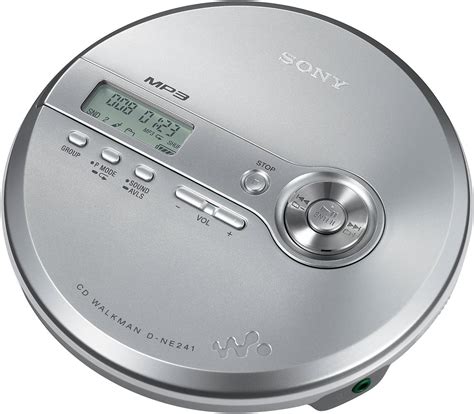 Sony Walkman D-NE-241-S Tragbarer MP3-CD-Player silber: Amazon.de: Audio & HiFi