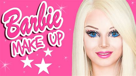 BARBIE Makeup Tutorial - YouTube