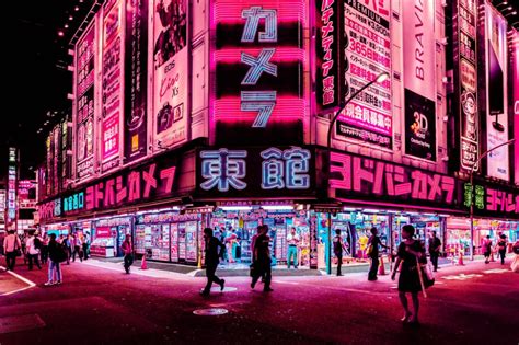 Xavier Portela | Tokyo streets, Neon, City aesthetic