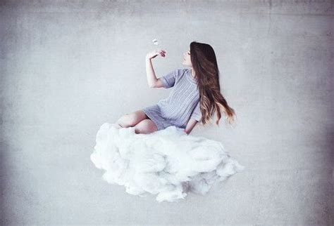 girl sitting on a cloud picture on VisualizeUs | Levitation photography, Surrealism photography ...