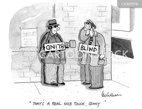 Blind Person Cartoons and Comics - funny pictures from CartoonStock