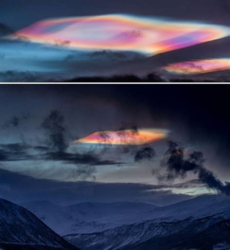 Spectacular Polar Stratospheric Clouds Visible Around The Arctic Circle This Week ...