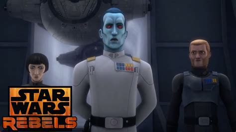 Star Wars Rebels: Grand Admiral Thrawn Have no Mercy for Errors - YouTube