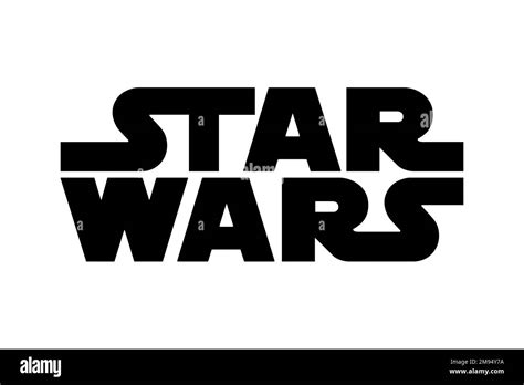 Star Wars, Logo, White background Stock Photo - Alamy