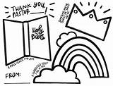 PRINTABLE PASTOR’S APPRECIATION Coloring Page Card For Kids  Etsy sketch template