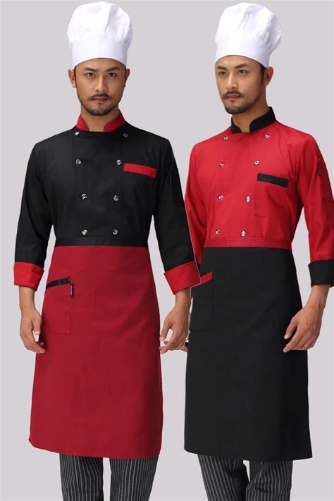 Aliexpress.com : Buy Chef Uniform Wear Long Sleeved Autumn and Winter ...