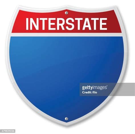 646 Vector Interstate Road Signs High Res Illustrations - Getty Images