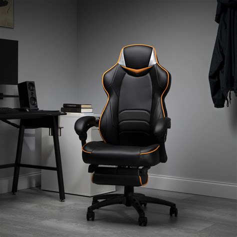 Fortnite OMEGA-Xi Gaming Chair, RESPAWN by OFM Reclining Ergonomic Chair with Footrest (OMEGA-02 ...