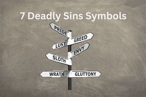 Discover The 7 Deadly Sins Symbols - SymbolScholar