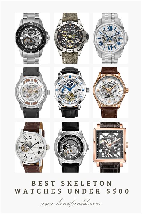 Best Skeleton Watches Under $500 - Affordable & Good Looking