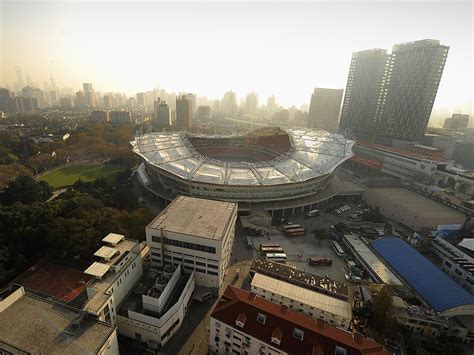 Huge fire damages Chinese Super League club Shanghai Shenhua's Hongkou stadium | The Independent ...