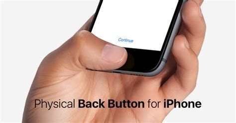 Add Android-Like Physical Back Button To iPhone 6s, 6s Plus, Here's How | Redmond Pie