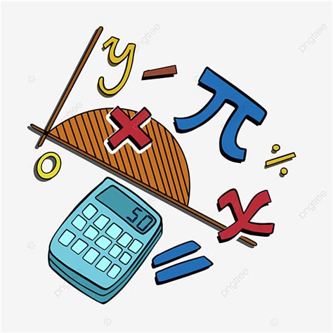 計算器數學剪貼畫math Clipart, Math Clipart, 數學剪貼畫, 剪貼畫素材圖案，PSD和PNG圖片免費下載