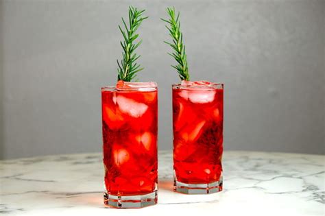 Campari Gin and Tonic with Bruised Rosemary - Sips, Nibbles & Bites