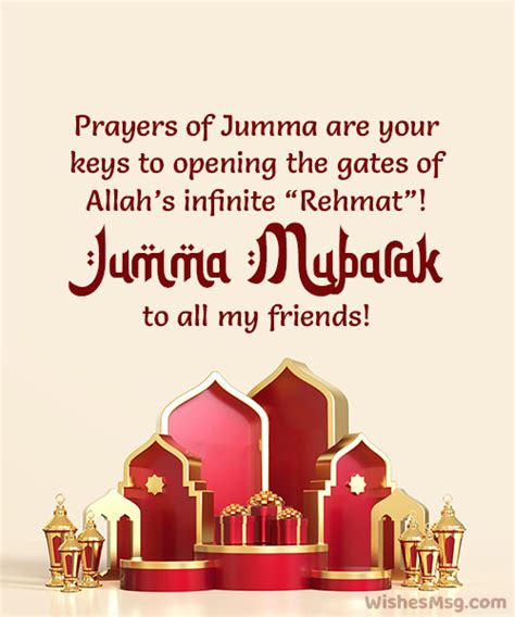 100+ Jumma Mubarak Quotes, Dua and Wishes - WishesMsg