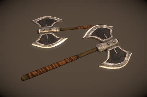 Iron Battle Axe by InsanitySorrow on DeviantArt