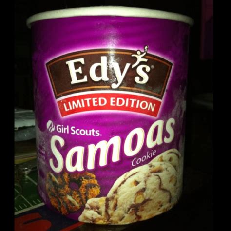 Girl Scout cookie ice cream... | Samoa cookies, Ice cream, Girl scout ...