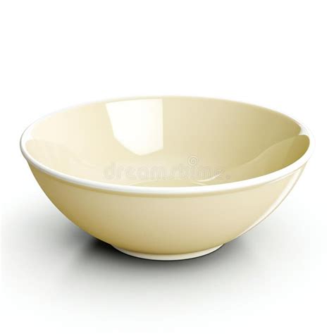 Empty Bowl Isolated on White Background Stock Illustration - Illustration of tableware, empty ...