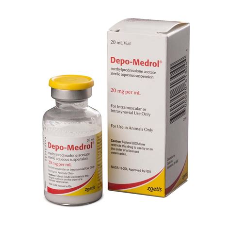 Depo-Medrol 20 mg/mL, 20 mL | Allivet