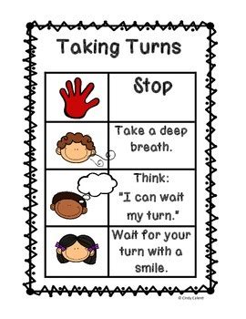 How To Teach A Child To Wait Their Turn - Edna Reed's Toddler Worksheets