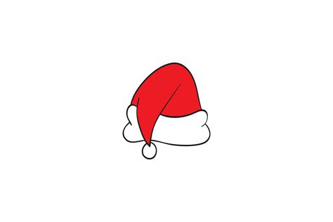 Christmas Santa Hat Vector Asset Graphic by wiwasatastudio · Creative ...