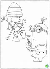 Despicable Me 2 Coloring Pages sketch template