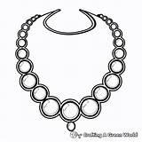 Necklace Coloring Pages  Free & Printable sketch template