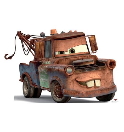 Life-size Mater - Cars Cardboard Standup | Cardboard Cutout